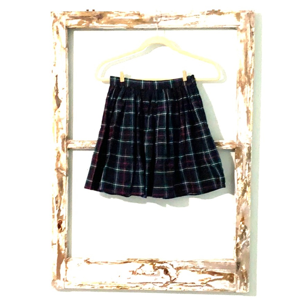 American Apparel Plaid Skirt